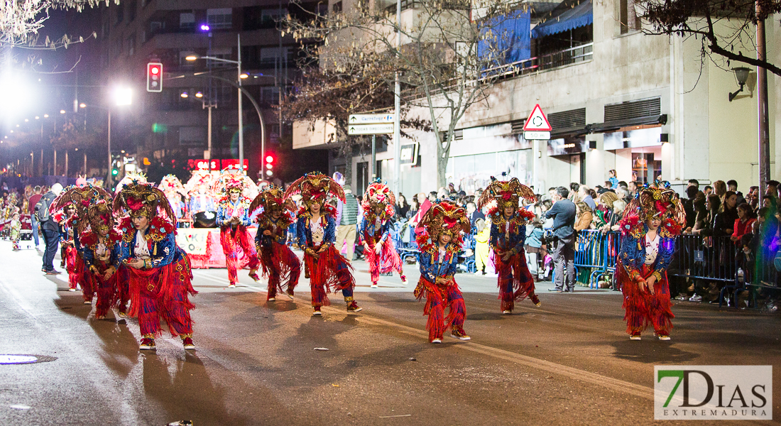 Imágenes grupales del Desfile infantil de comparsas de Badajoz