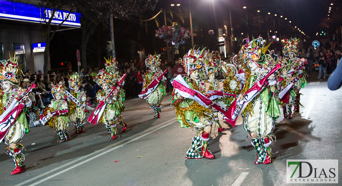 Imágenes grupales del Desfile infantil de comparsas de Badajoz