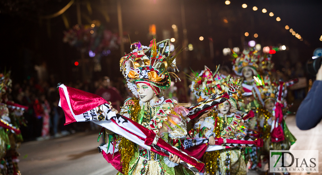 Imágenes grupales del Desfile infantil de comparsas de Badajoz