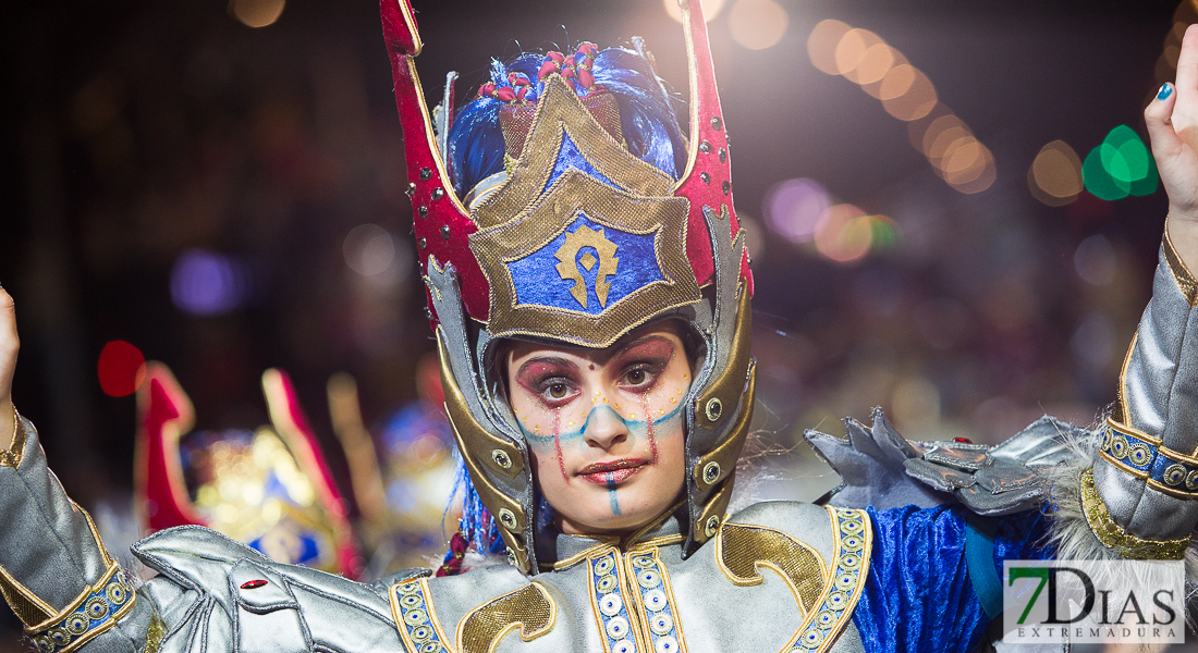 Primeros planos del Desfile infantil de comparsas de Badajoz