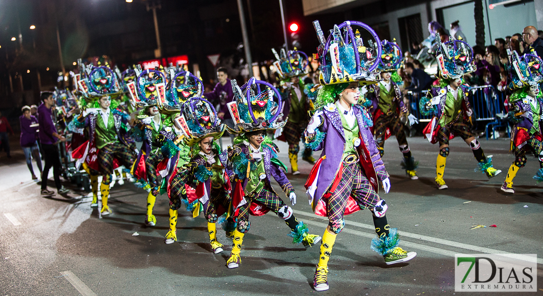 Imágenes grupales del Desfile infantil de comparsas de Badajoz