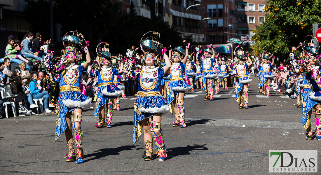 Los mejores planos generales del Gran Desfile de Comparsas del Carnaval de Badajoz