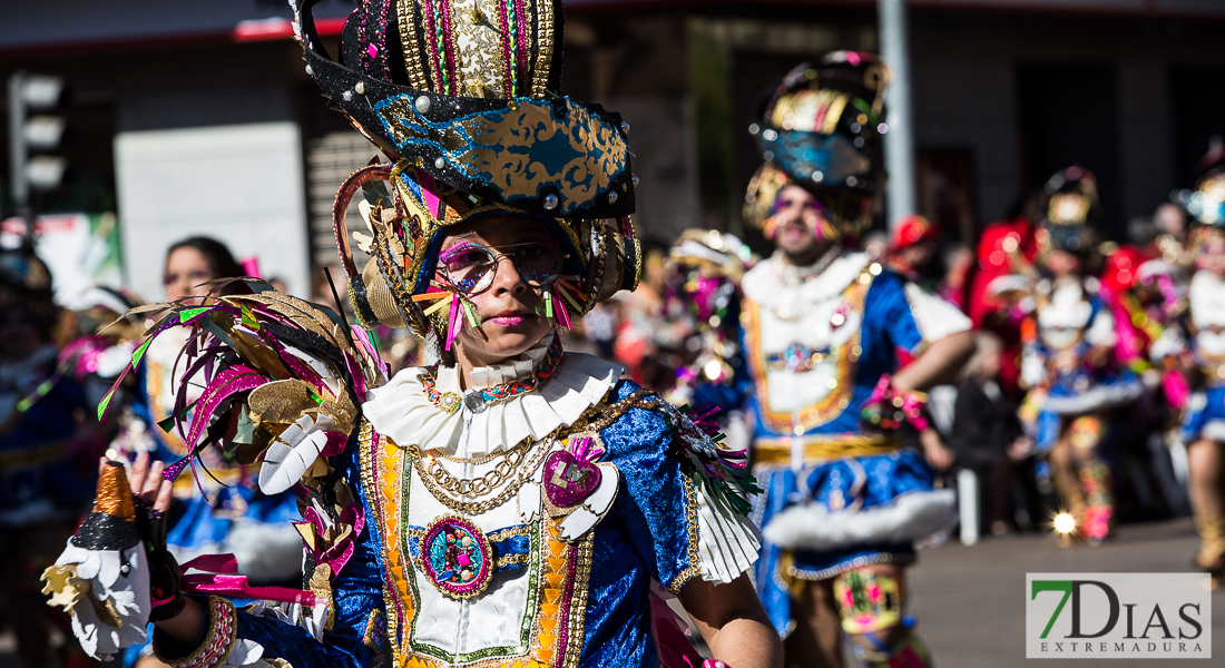 Mejores primeros planos del Gran Desfile de Comparsas del Carnaval de Badajoz