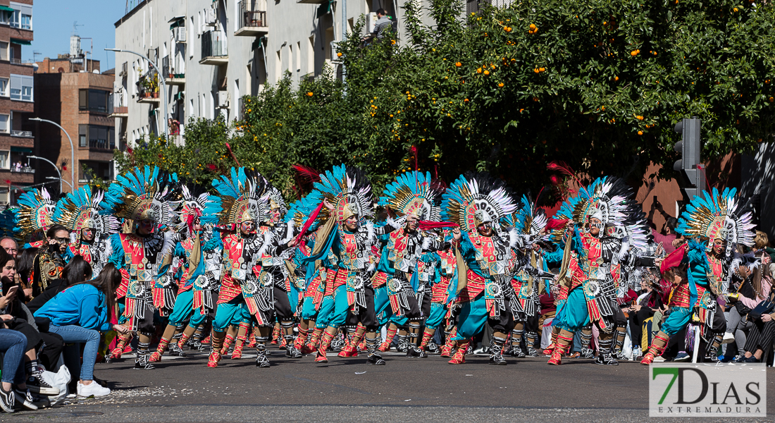 Los mejores planos generales del Gran Desfile de Comparsas del Carnaval de Badajoz