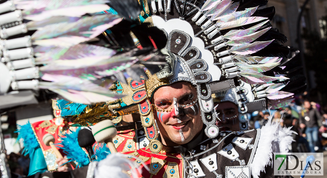 Mejores primeros planos del Gran Desfile de Comparsas del Carnaval de Badajoz