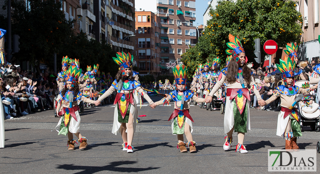 Los mejores planos generales del Gran Desfile de Comparsas del Carnaval de Badajoz