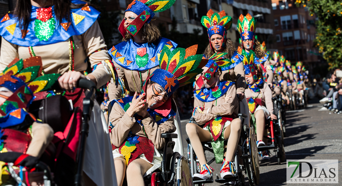 Los mejores planos generales del Gran Desfile de Comparsas del Carnaval de Badajoz