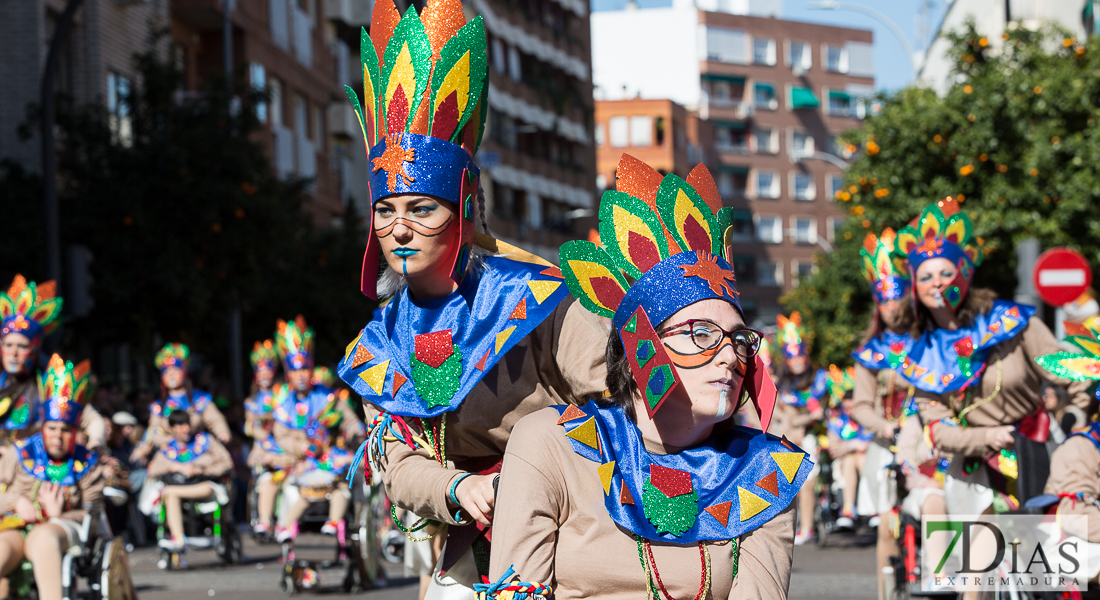 Mejores primeros planos del Gran Desfile de Comparsas del Carnaval de Badajoz