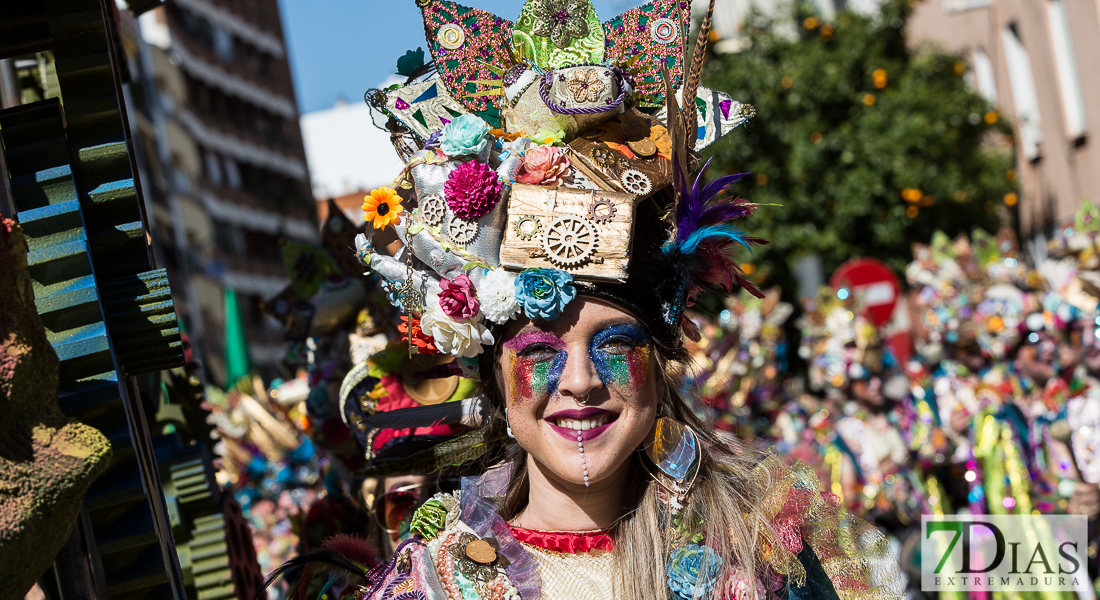 Mejores primeros planos del Gran Desfile de Comparsas del Carnaval de Badajoz