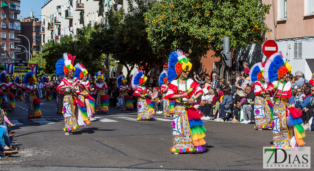 Los mejores planos generales del Gran Desfile de Comparsas del Carnaval de Badajoz