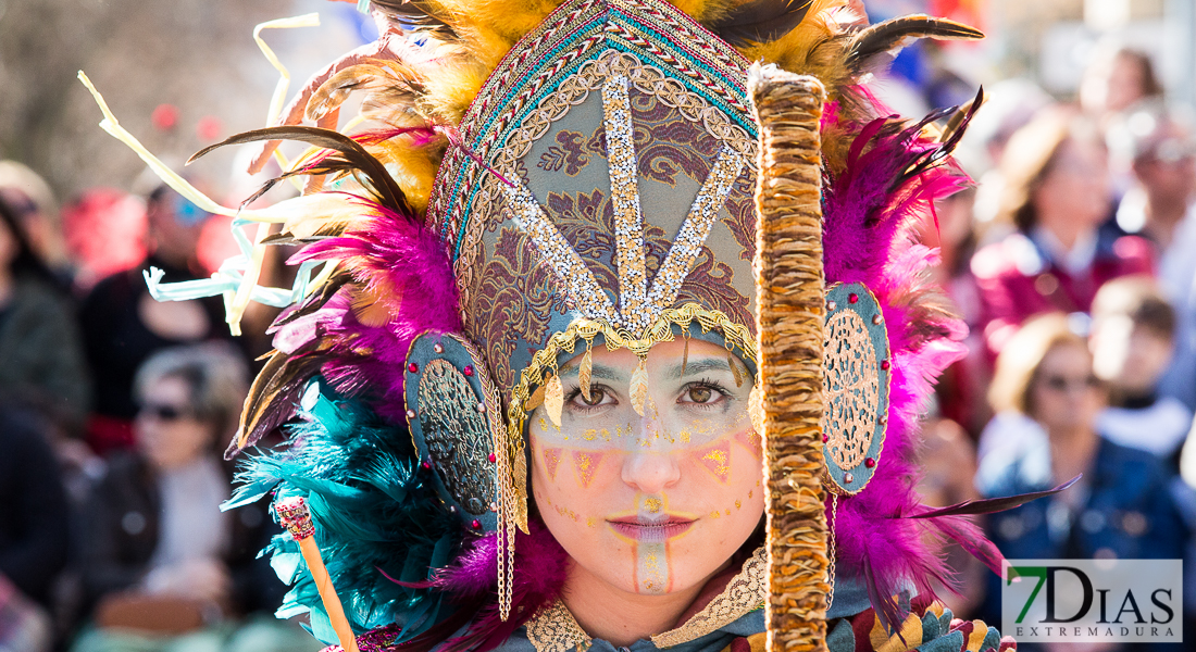 Mejores primeros planos del Gran Desfile de Comparsas del Carnaval de Badajoz