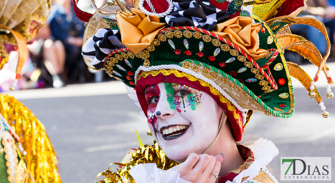 Mejores primeros planos del Gran Desfile de Comparsas del Carnaval de Badajoz