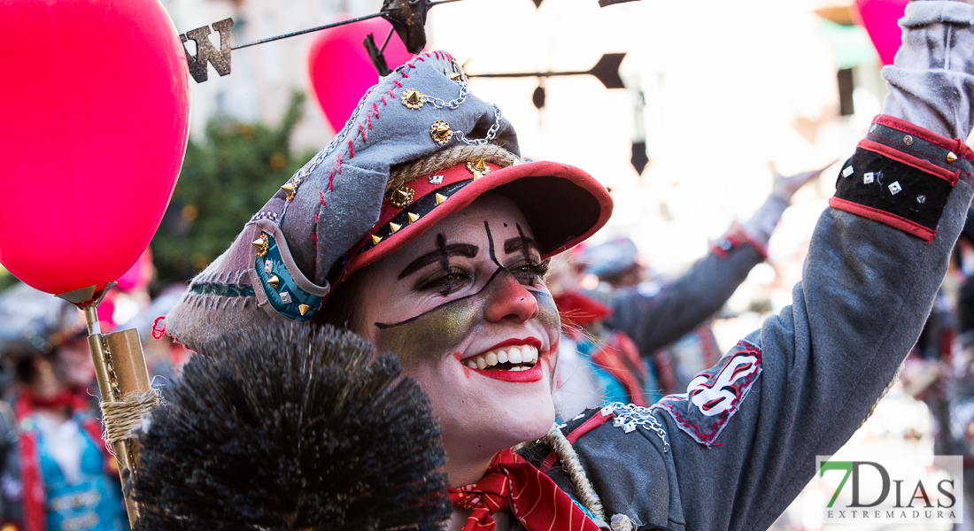 Mejores primeros planos del Gran Desfile de Comparsas del Carnaval de Badajoz