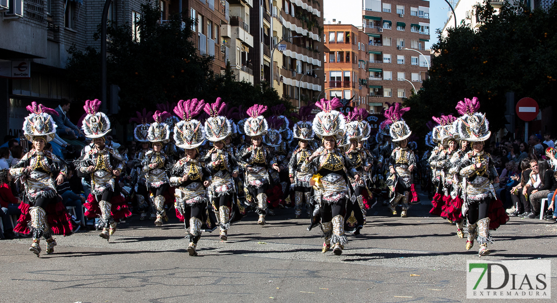 Los mejores planos generales del Gran Desfile de Comparsas del Carnaval de Badajoz