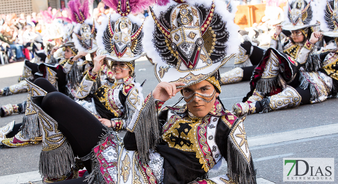 Mejores primeros planos del Gran Desfile de Comparsas del Carnaval de Badajoz