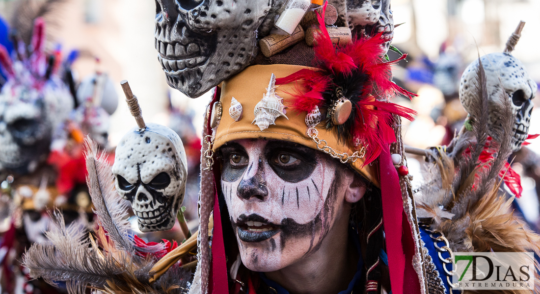 Mejores primeros planos del Gran Desfile de Comparsas del Carnaval de Badajoz