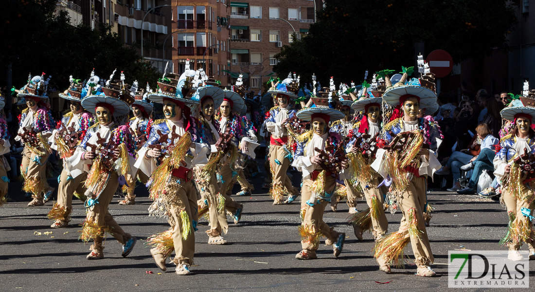 Los mejores planos generales del Gran Desfile de Comparsas del Carnaval de Badajoz