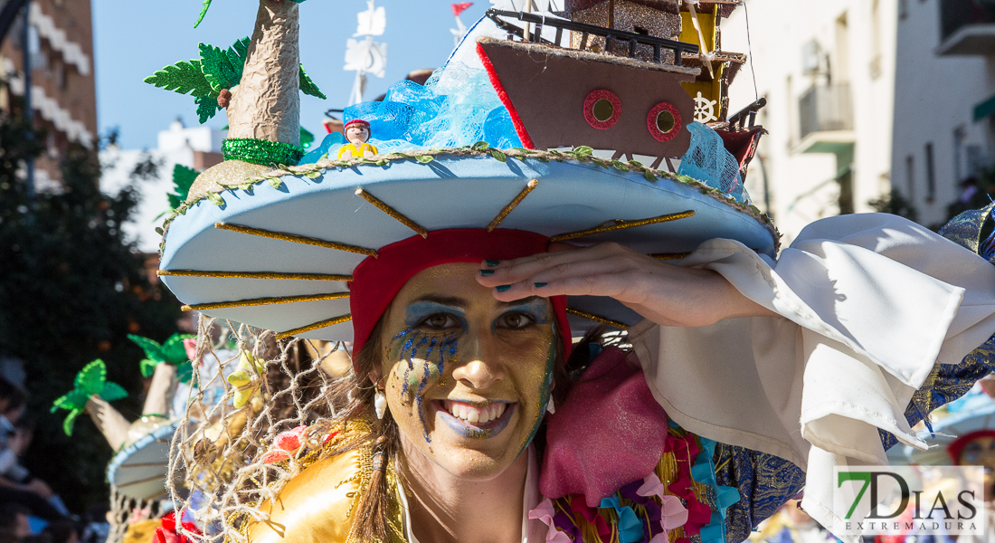 Mejores primeros planos del Gran Desfile de Comparsas del Carnaval de Badajoz