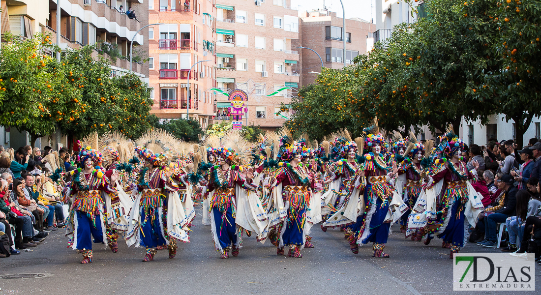 Los mejores planos generales del Gran Desfile de Comparsas del Carnaval de Badajoz
