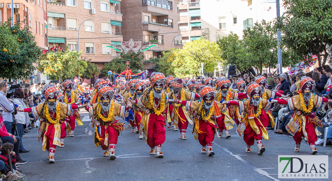 Los mejores planos generales del Gran Desfile de Comparsas del Carnaval de Badajoz