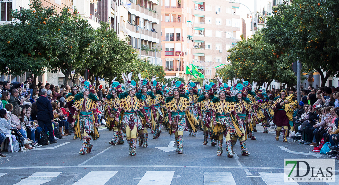 Los mejores planos generales del Gran Desfile de Comparsas del Carnaval de Badajoz