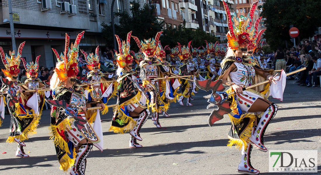 Los mejores planos generales del Gran Desfile de Comparsas del Carnaval de Badajoz