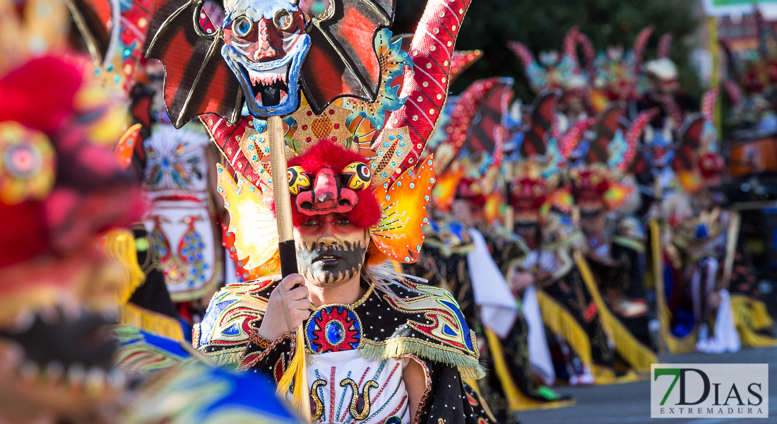 Mejores primeros planos del Gran Desfile de Comparsas del Carnaval de Badajoz