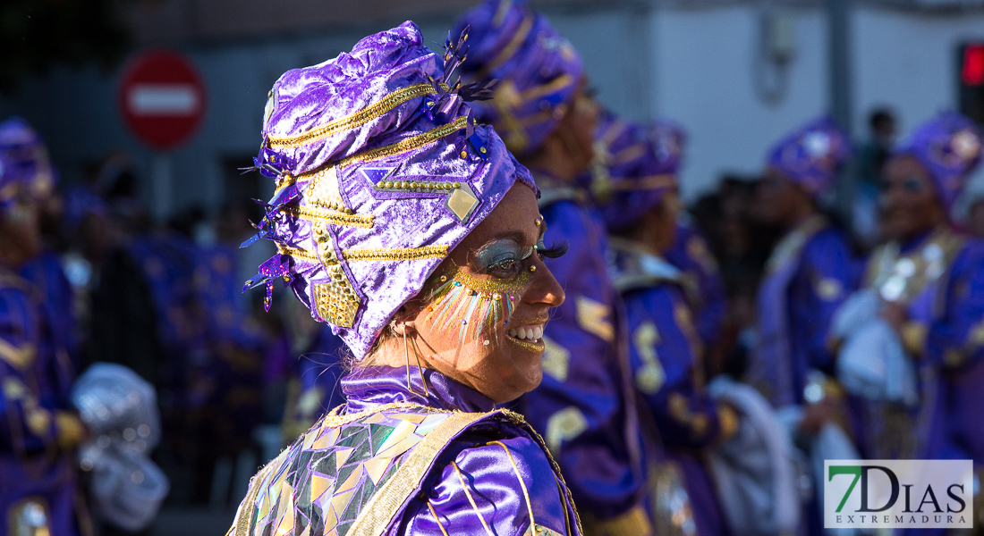 Mejores primeros planos del Gran Desfile de Comparsas del Carnaval de Badajoz