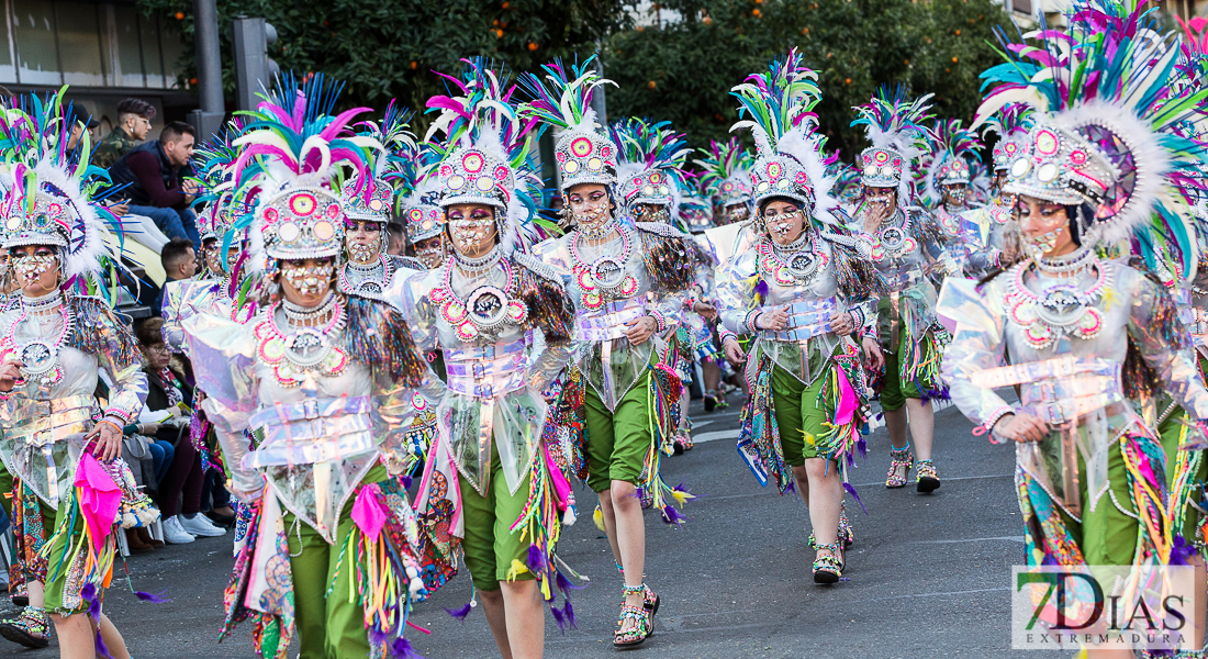 Los mejores planos generales del Gran Desfile de Comparsas del Carnaval de Badajoz