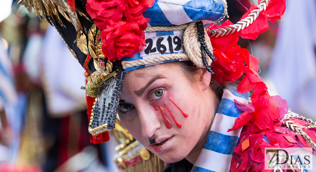 Mejores primeros planos del Gran Desfile de Comparsas del Carnaval de Badajoz