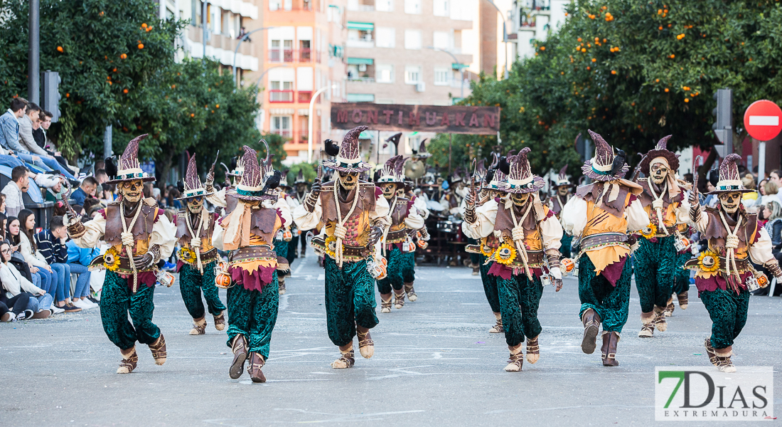 Los mejores planos generales del Gran Desfile de Comparsas del Carnaval de Badajoz