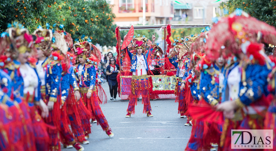 Los mejores planos generales del Gran Desfile de Comparsas del Carnaval de Badajoz