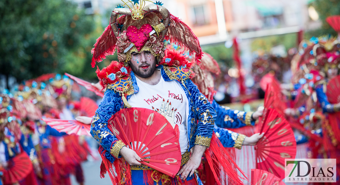 Mejores primeros planos del Gran Desfile de Comparsas del Carnaval de Badajoz