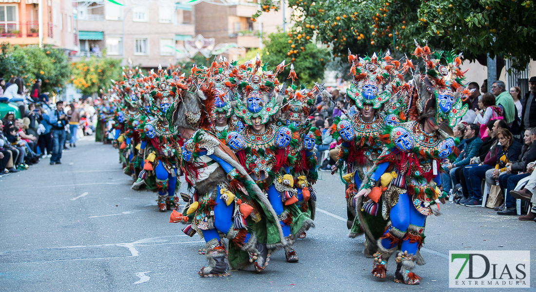 Los mejores planos generales del Gran Desfile de Comparsas del Carnaval de Badajoz