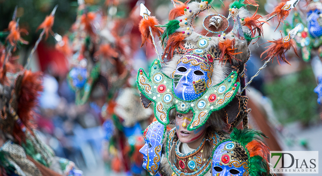 Mejores primeros planos del Gran Desfile de Comparsas del Carnaval de Badajoz