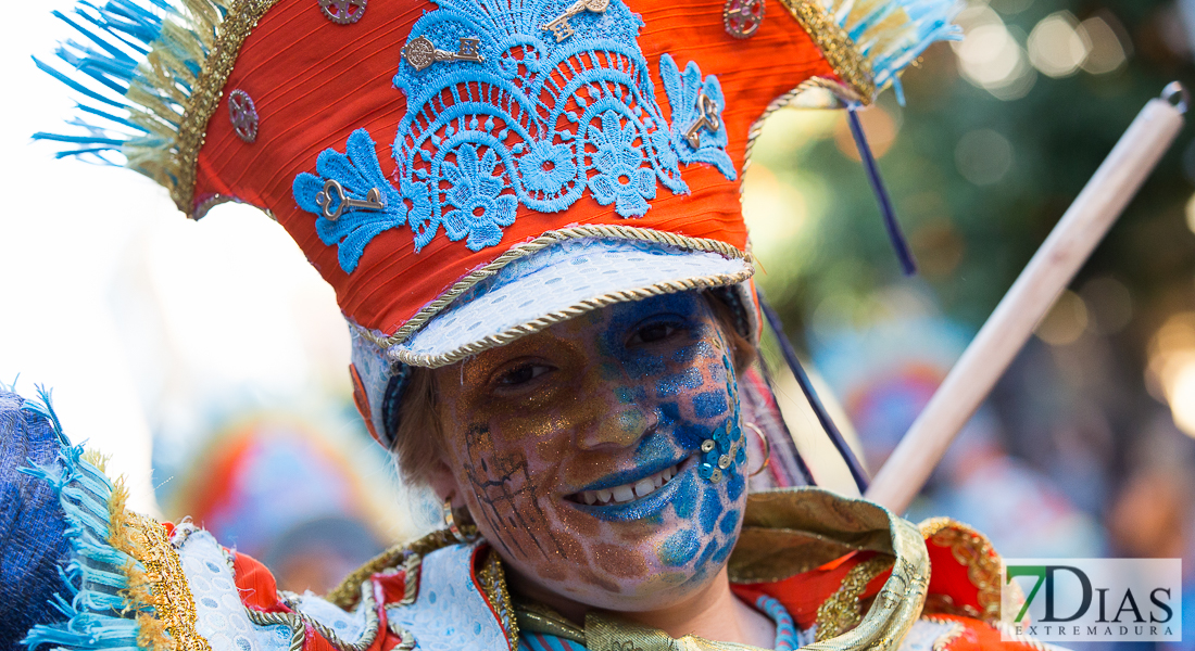 Mejores primeros planos del Gran Desfile de Comparsas del Carnaval de Badajoz