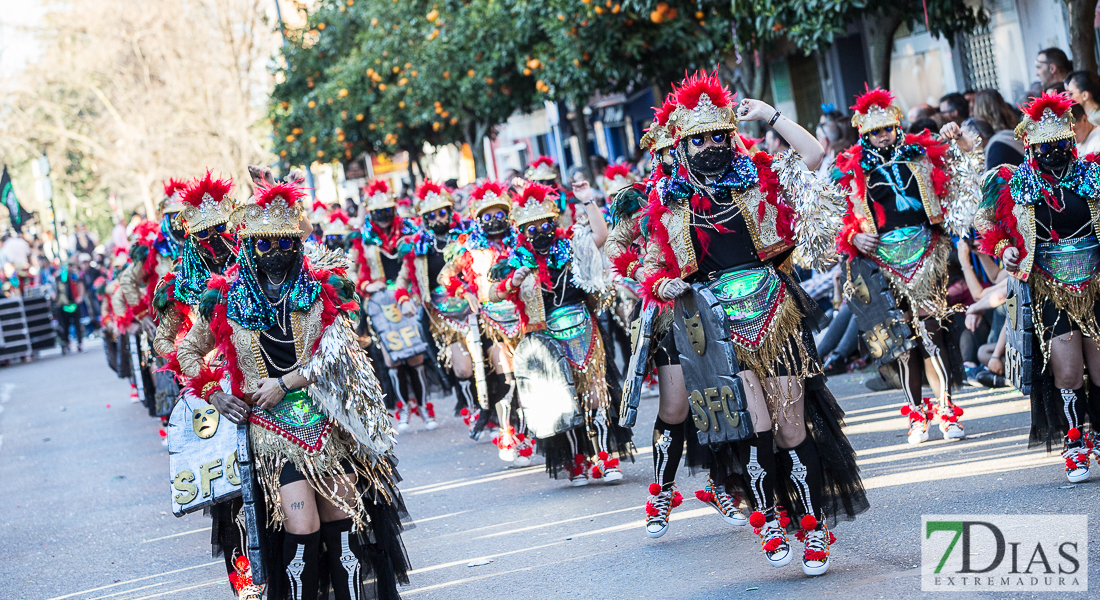 Los mejores planos generales del Gran Desfile de Comparsas del Carnaval de Badajoz