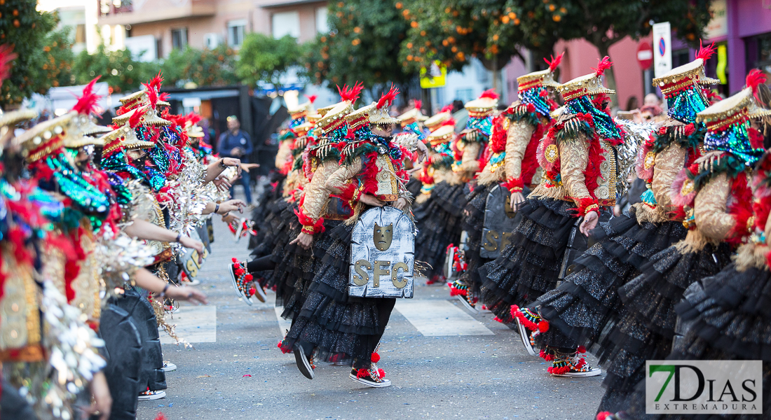 Los mejores planos generales del Gran Desfile de Comparsas del Carnaval de Badajoz