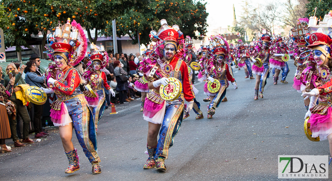 Los mejores planos generales del Gran Desfile de Comparsas del Carnaval de Badajoz