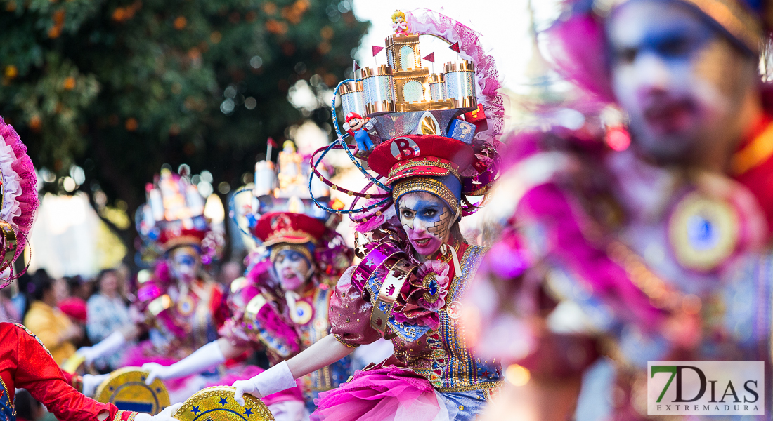 Mejores primeros planos del Gran Desfile de Comparsas del Carnaval de Badajoz