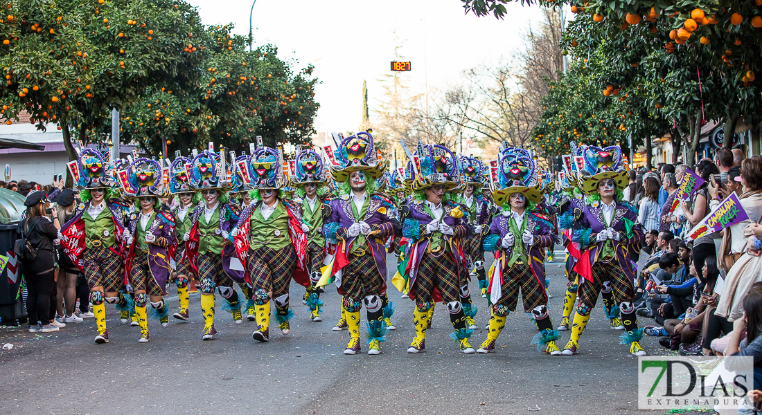 Los mejores planos generales del Gran Desfile de Comparsas del Carnaval de Badajoz