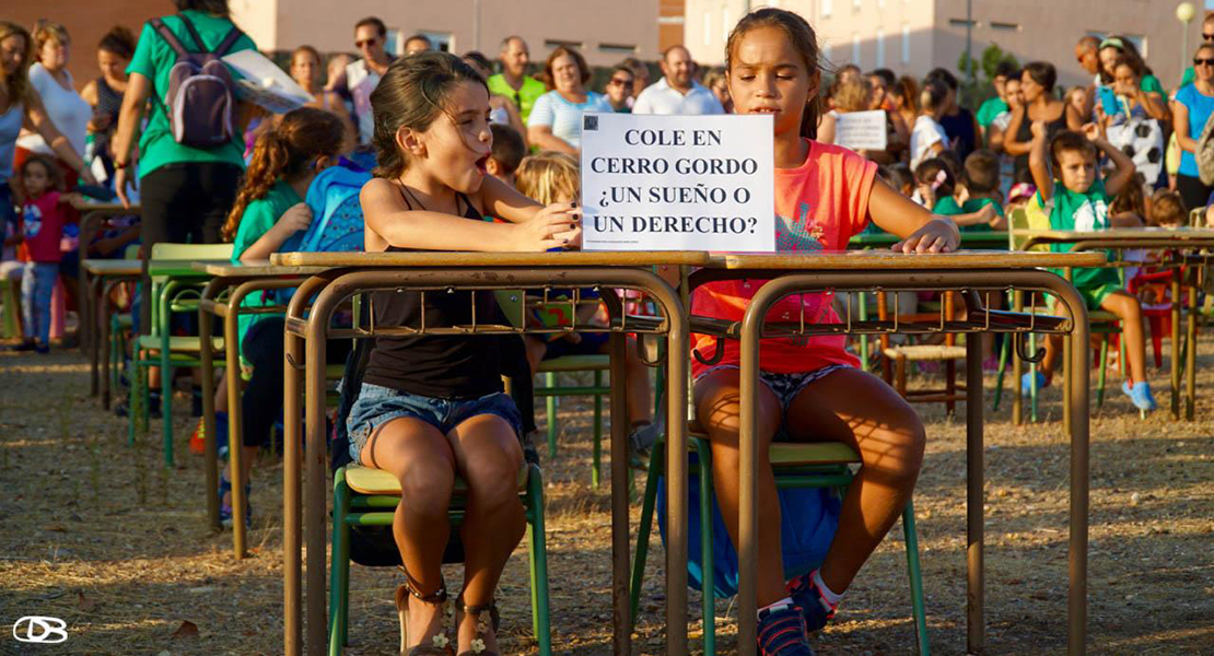 Anuncian movilizaciones por el retraso del colegio en Cerro Gordo
