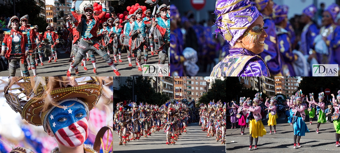 DESFILE - Cinco primeros premios del Desfile de Comparsas del Carnaval de Badajoz