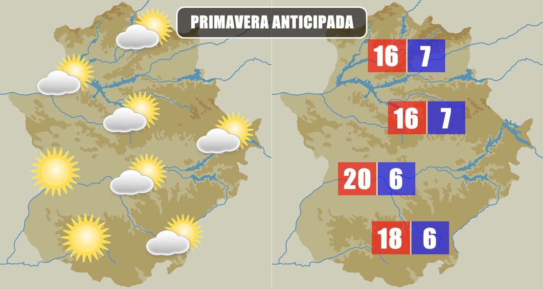 ¿Cuándo volverá el invierno a Extremadura?