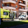 Atropello en plena vía de Badajoz