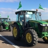 Al grito de “El campo unido, jamás será vencido” en Almendralejo