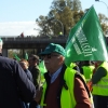 Impiden que los tractores lleguen a la Frontera de Caya