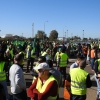 Impiden que los tractores lleguen a la Frontera de Caya