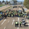 Impiden que los tractores lleguen a la Frontera de Caya