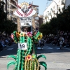 Espectaculares estandartes en el Gran Desfile de Comparsas del Carnaval de Badajoz